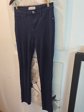 Calvin Klein Dark Navy Blue Stretch Slim Pants - 8